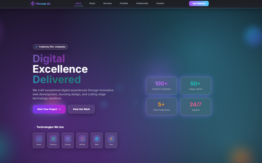 nexuslab-interactive-agency-portfolio